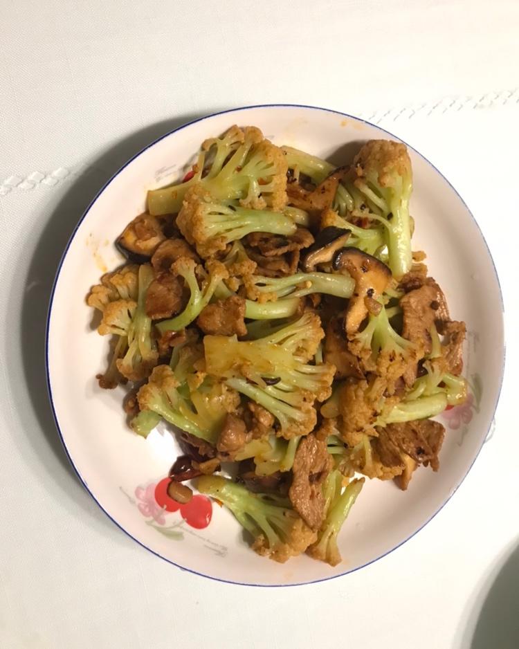 干锅有机花菜