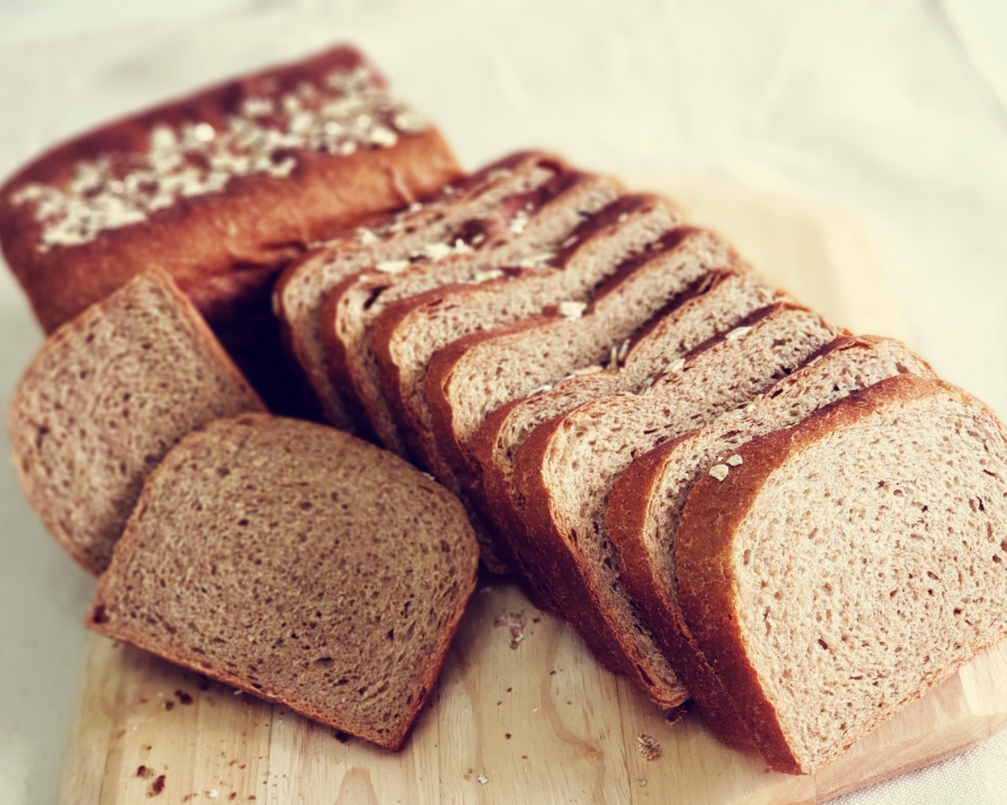 BBA- 100%全麦面包（Whole-Wheat Bread）的做法