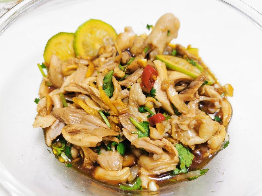 柠檬手撕鸡，酸爽过瘾，专治夏天没胃口！