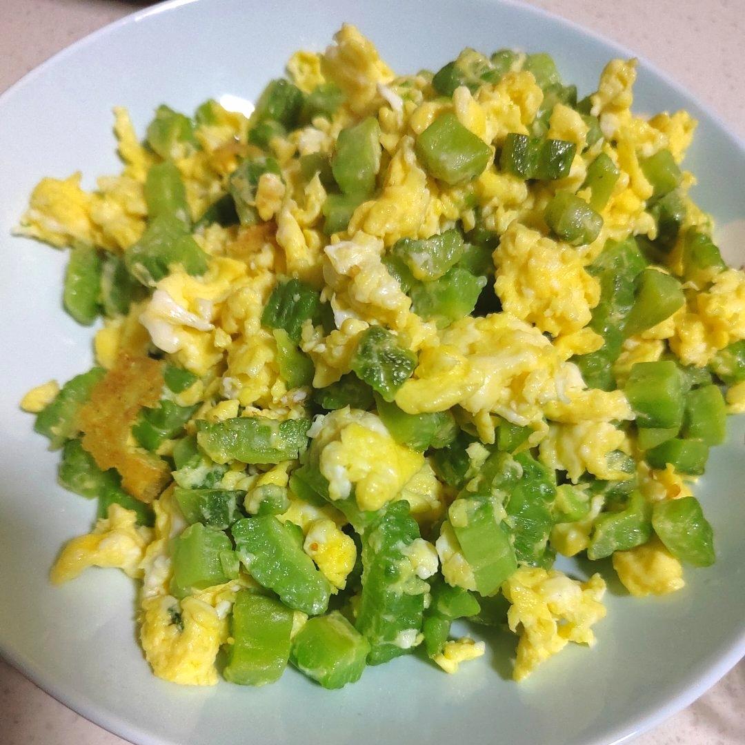 苦瓜炒蛋（清火菜）