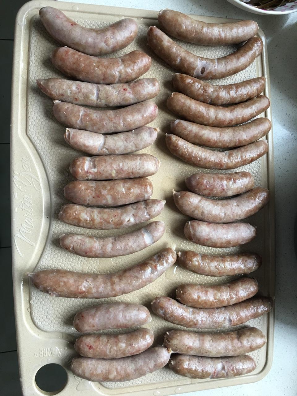 Q弹多汁的自制台式脆皮肠——绝对秒杀市售