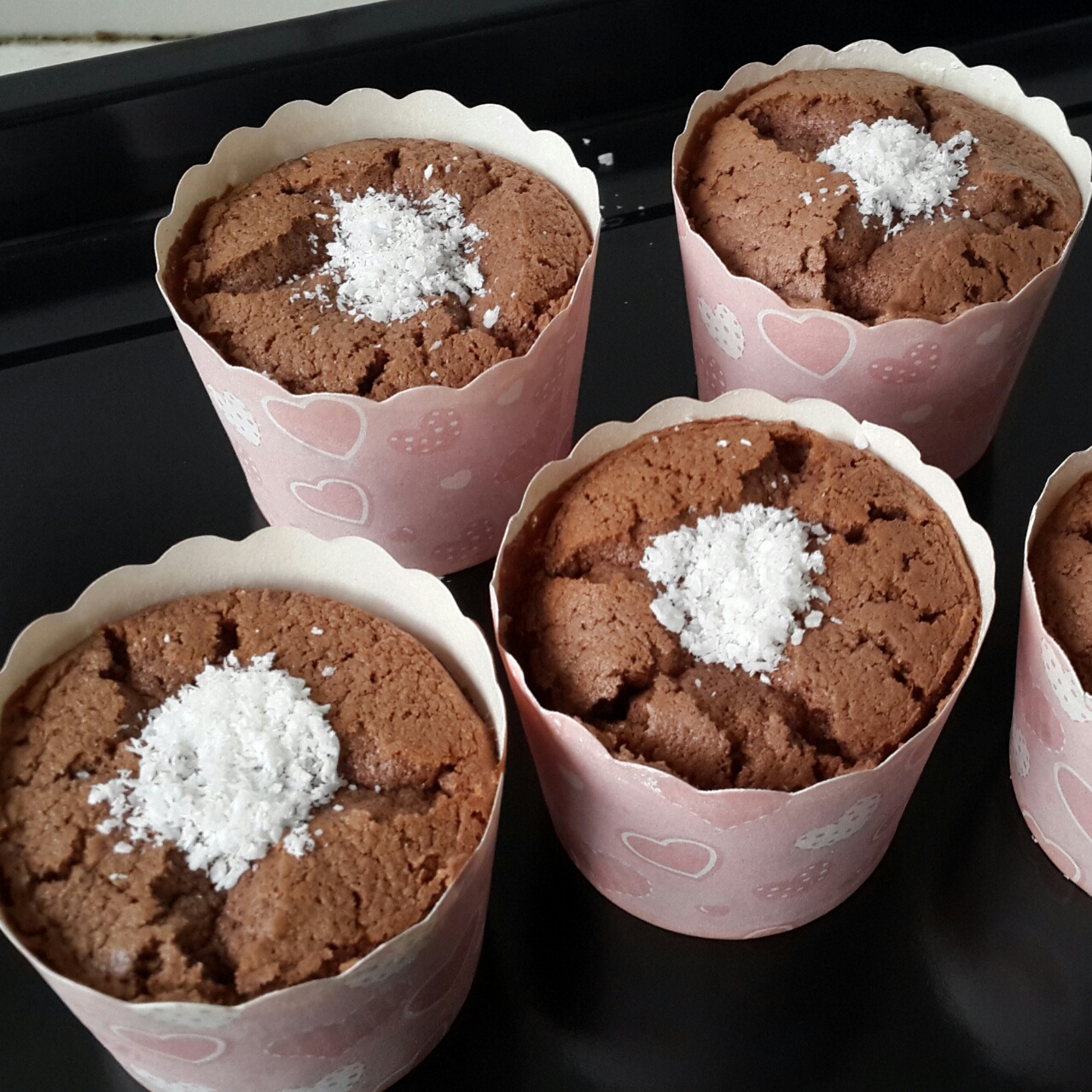 莫尼卡美食厨房：爆浆巧克力蛋糕