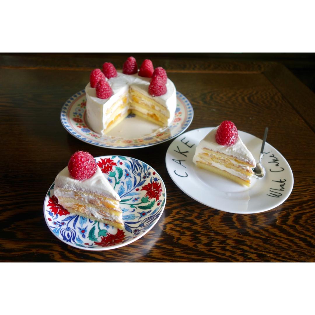 如何做简单又逼格高的方形奶油蛋糕