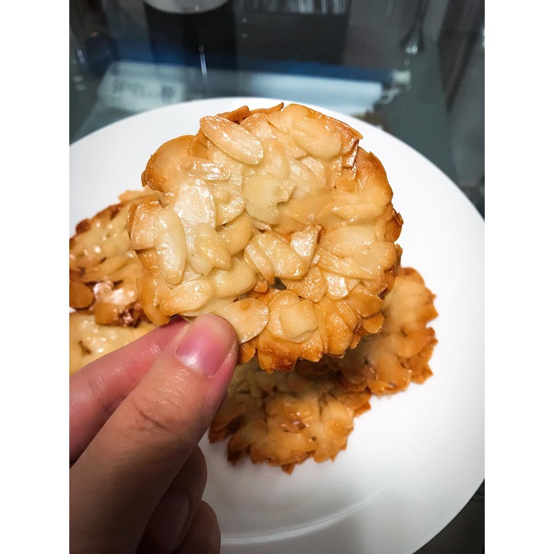 Pierre Herme的杏仁瓦片