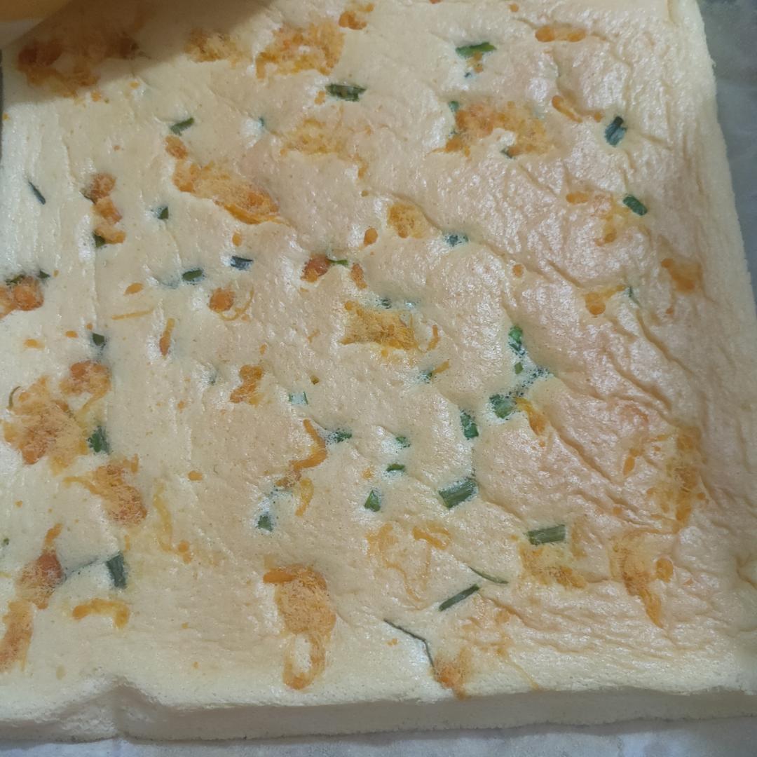 香葱肉松卷 蛋糕卷-无敌美味