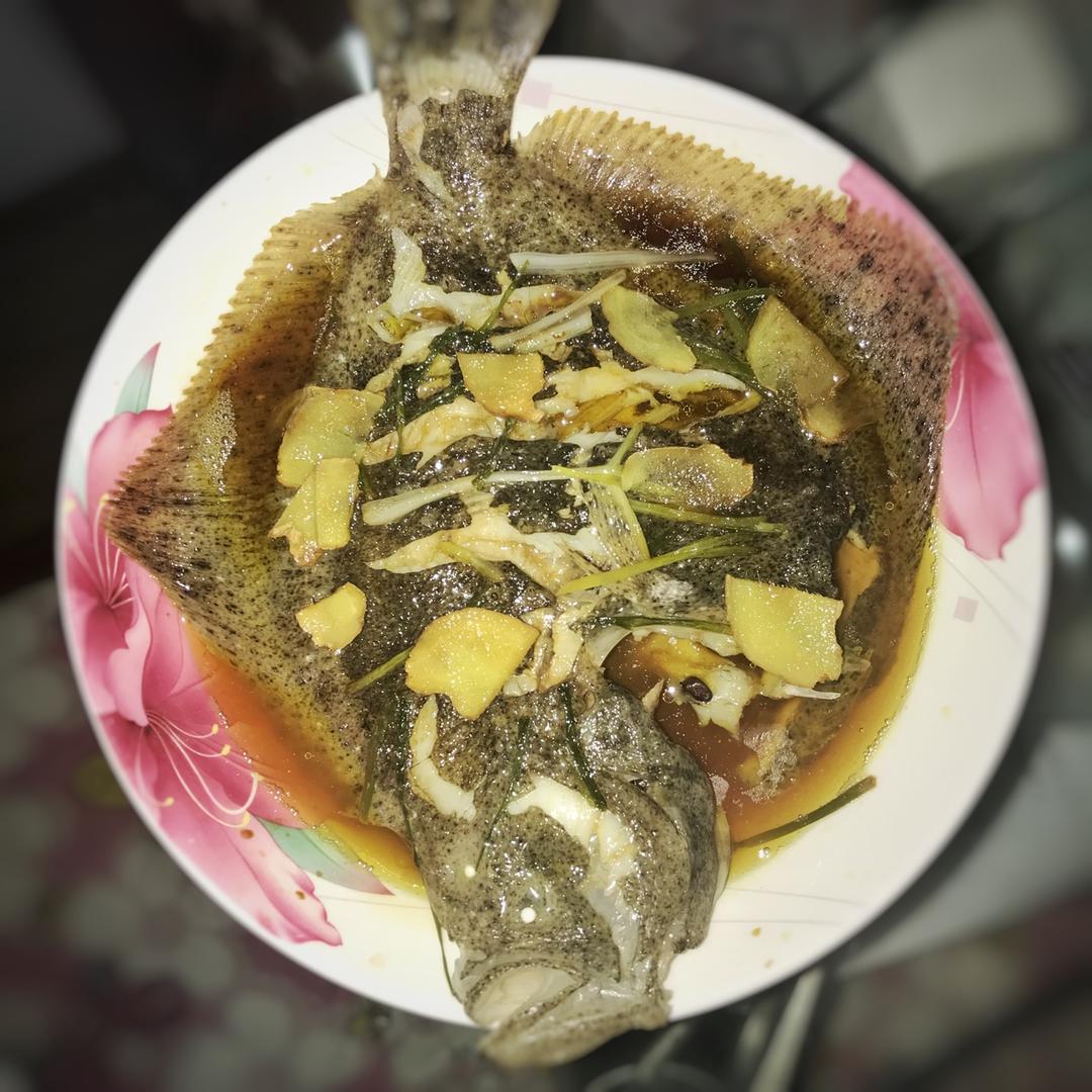 清蒸多宝鱼
