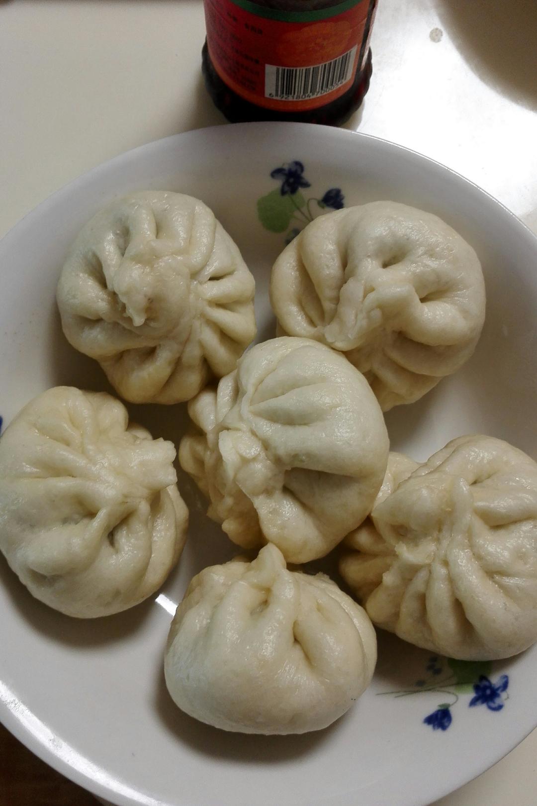 豆角酱肉包子