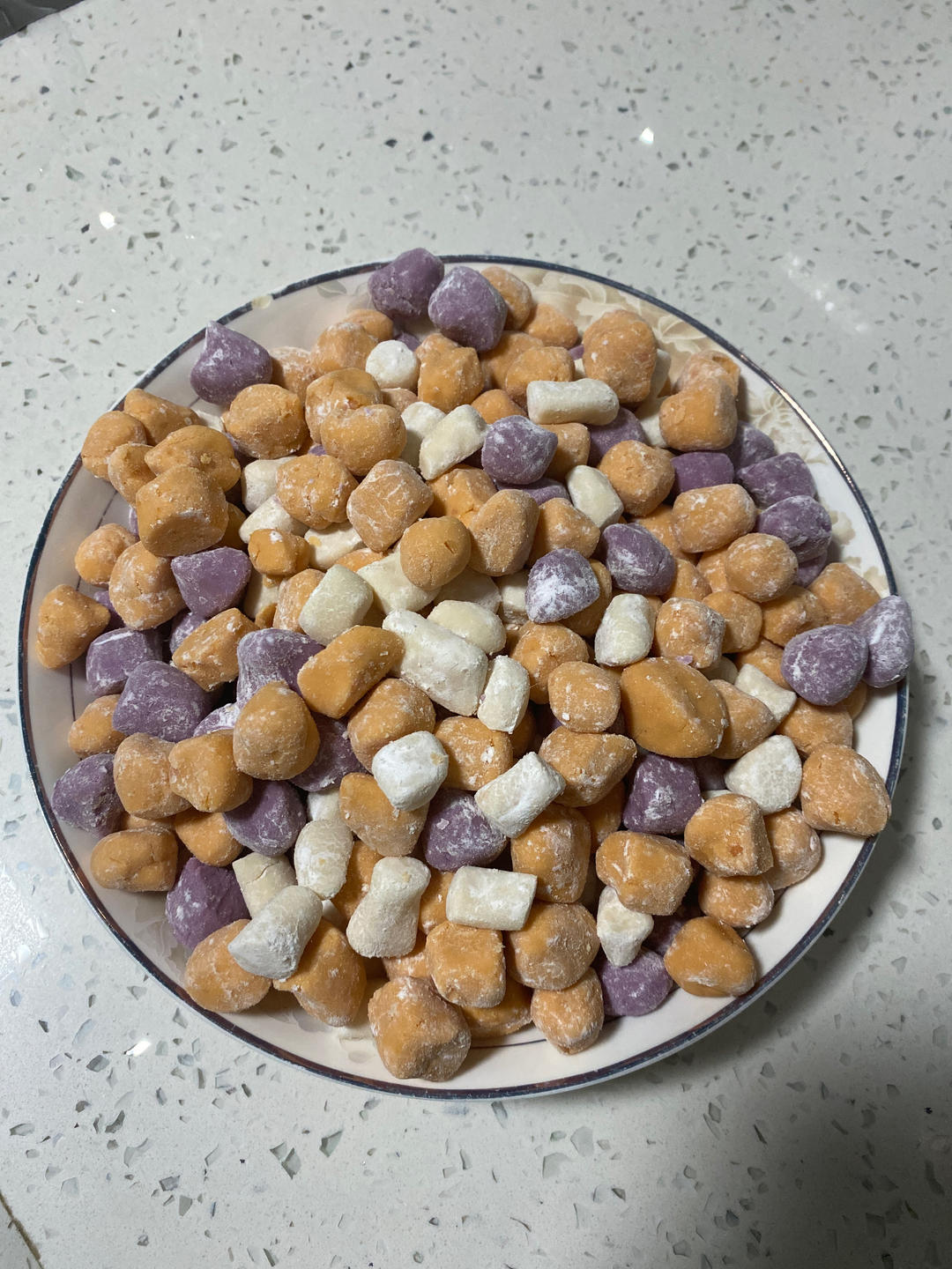 自制三色芋圆1⃣️（附上窍门详细比例）