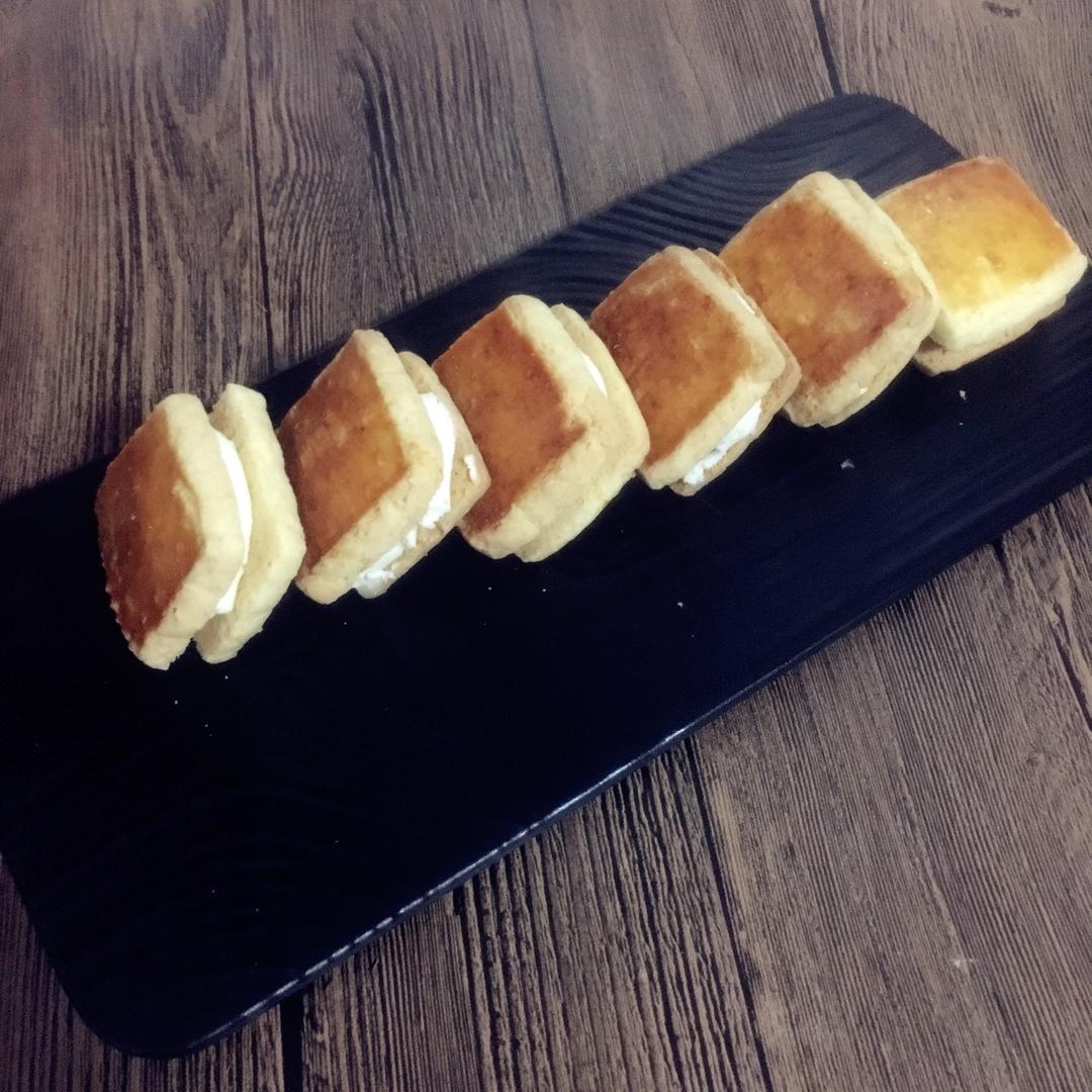 酥软馥郁的乳酪椰子三明治酥饼/烘焙视频饼干篇8