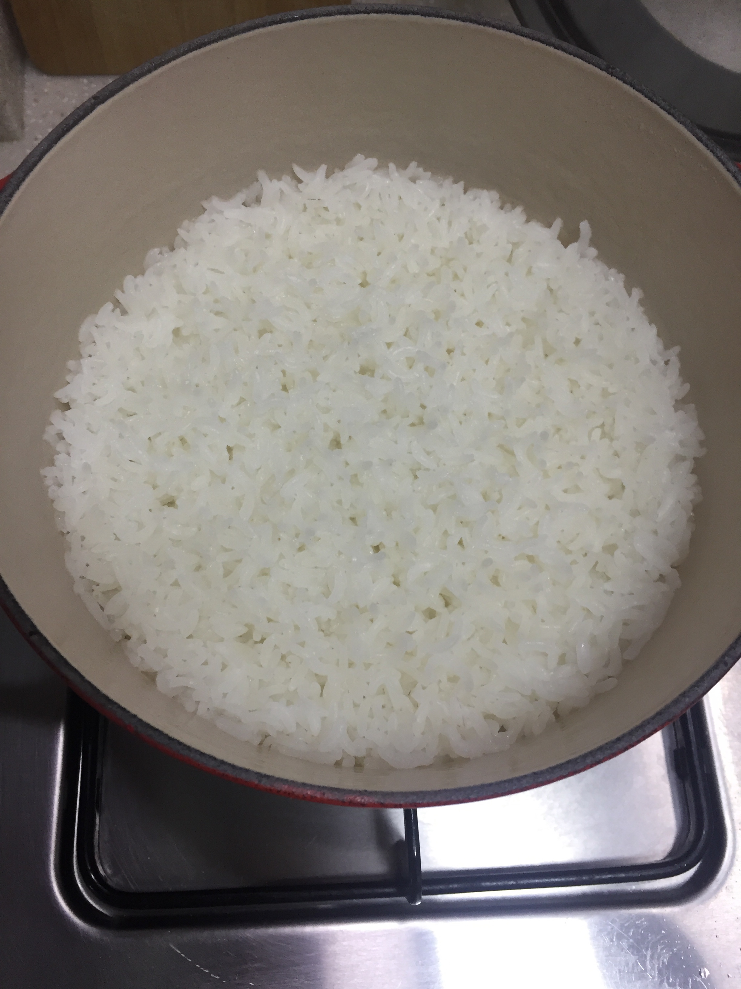 铸铁锅煮米饭