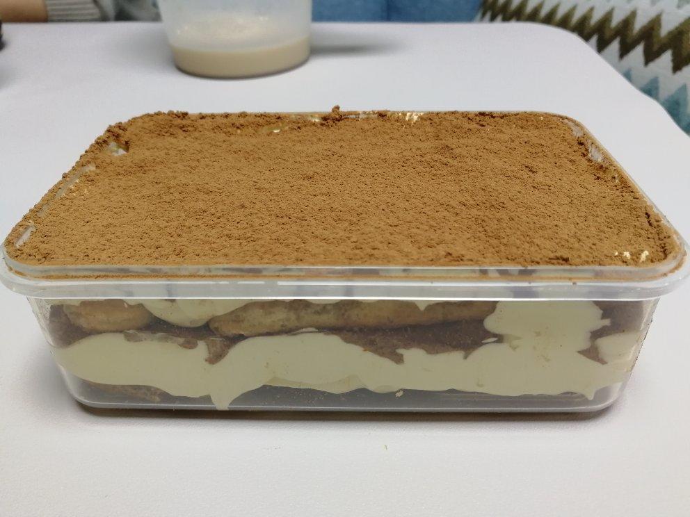 提拉米苏（熟蛋,无吉利丁）+自制马斯卡彭