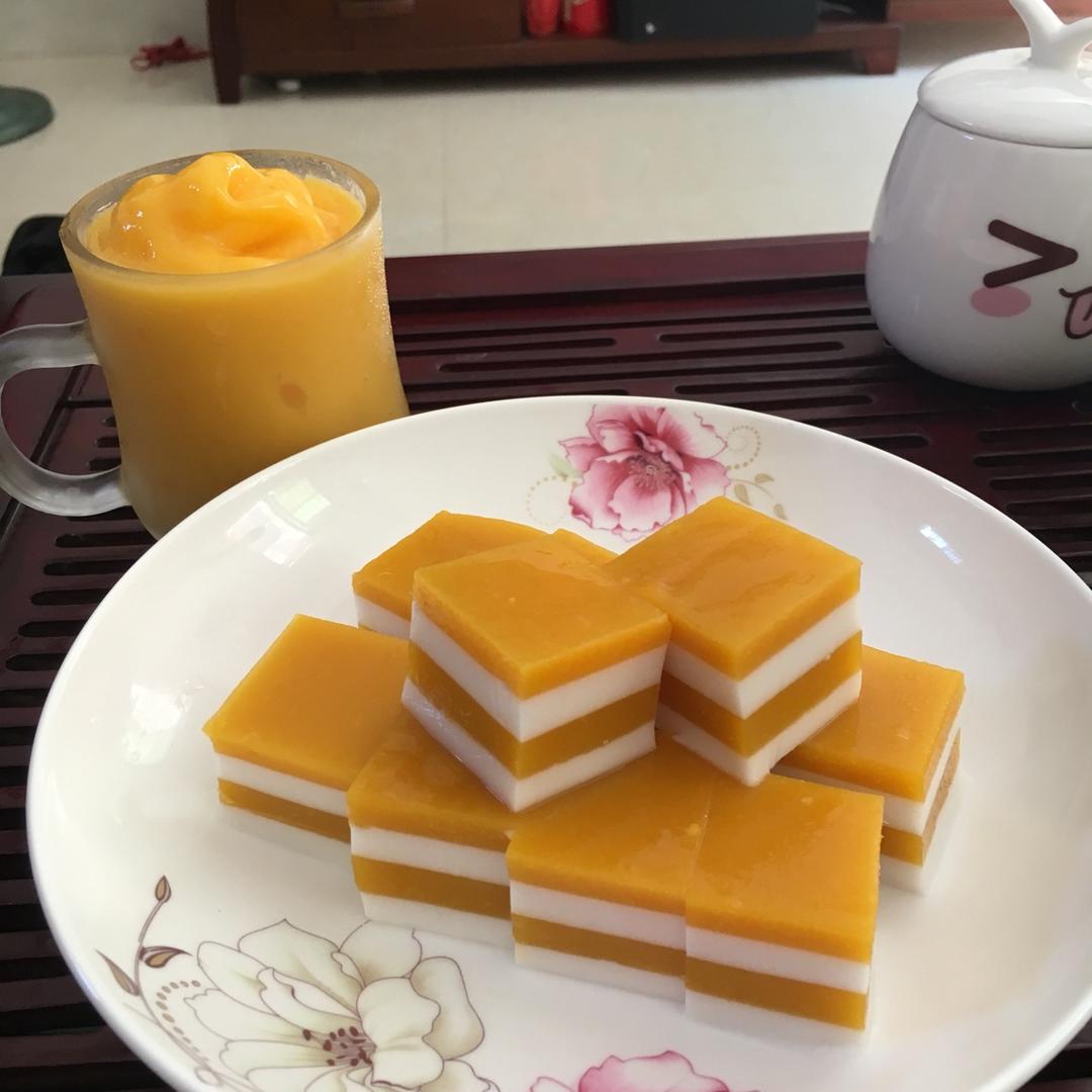 芒果椰汁千层糕