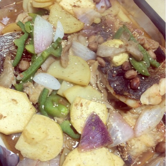 香辣烤鱼-烤箱版