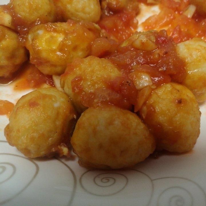 茄汁虎皮鹌鹑蛋