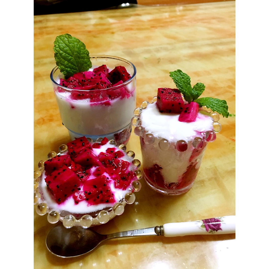 有些「杯壁」的酸奶们