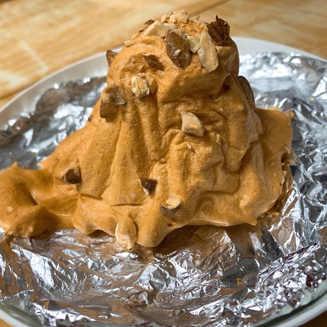 剩的蛋白不要扔                    可以做“云朵舒芙蕾”