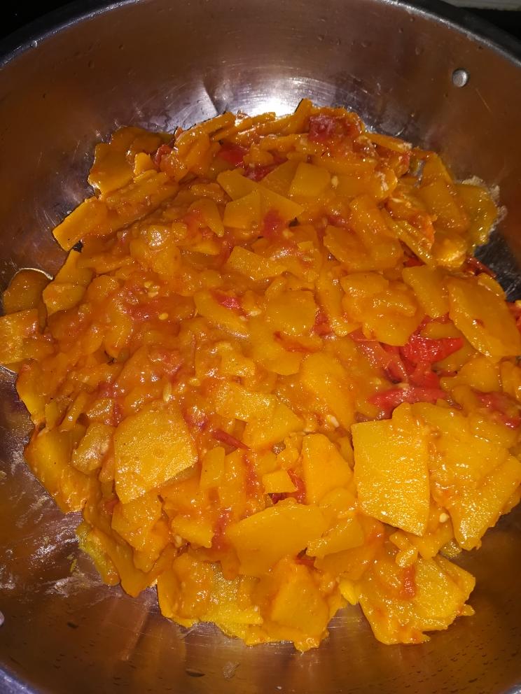 炒南瓜（简单好吃）