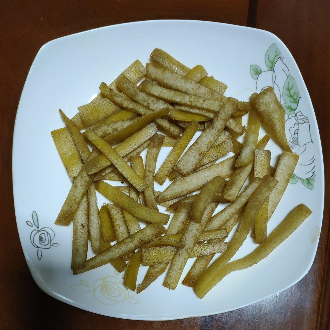 不苦不涩柚子皮蜜饯