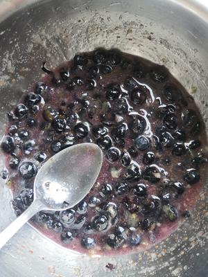 自制蓝莓酱（附蓝莓山药）的做法 步骤3