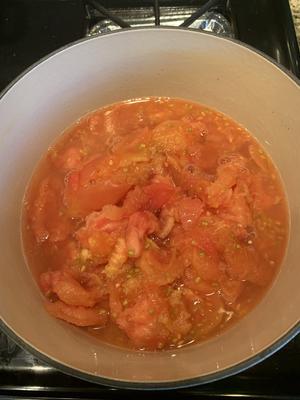 下雨天，暖心暖胃的番茄牛尾汤的做法 步骤6