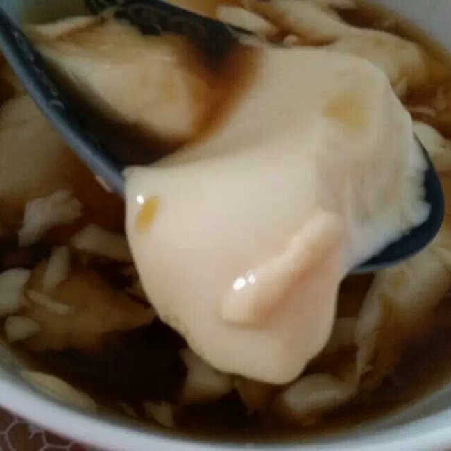 鲜香卤汁豆腐脑
