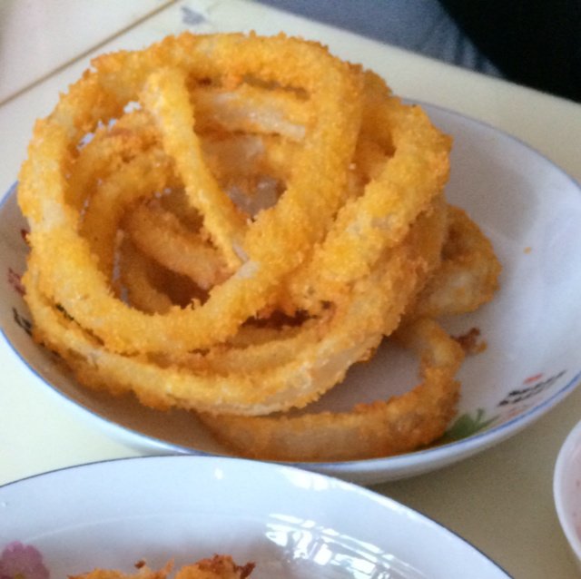 炸洋葱圈