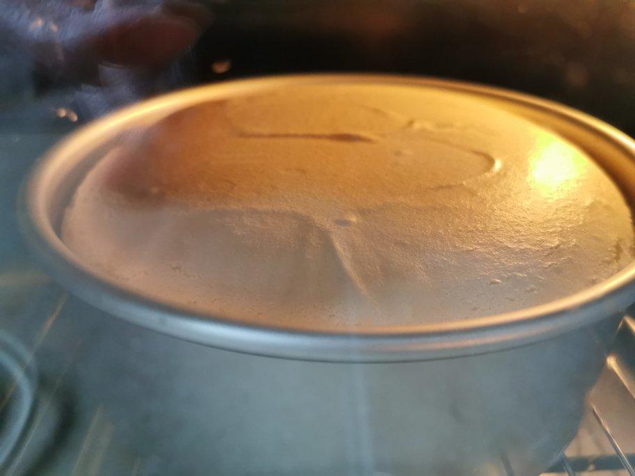 超好记八寸戚风蛋糕（后蛋法）