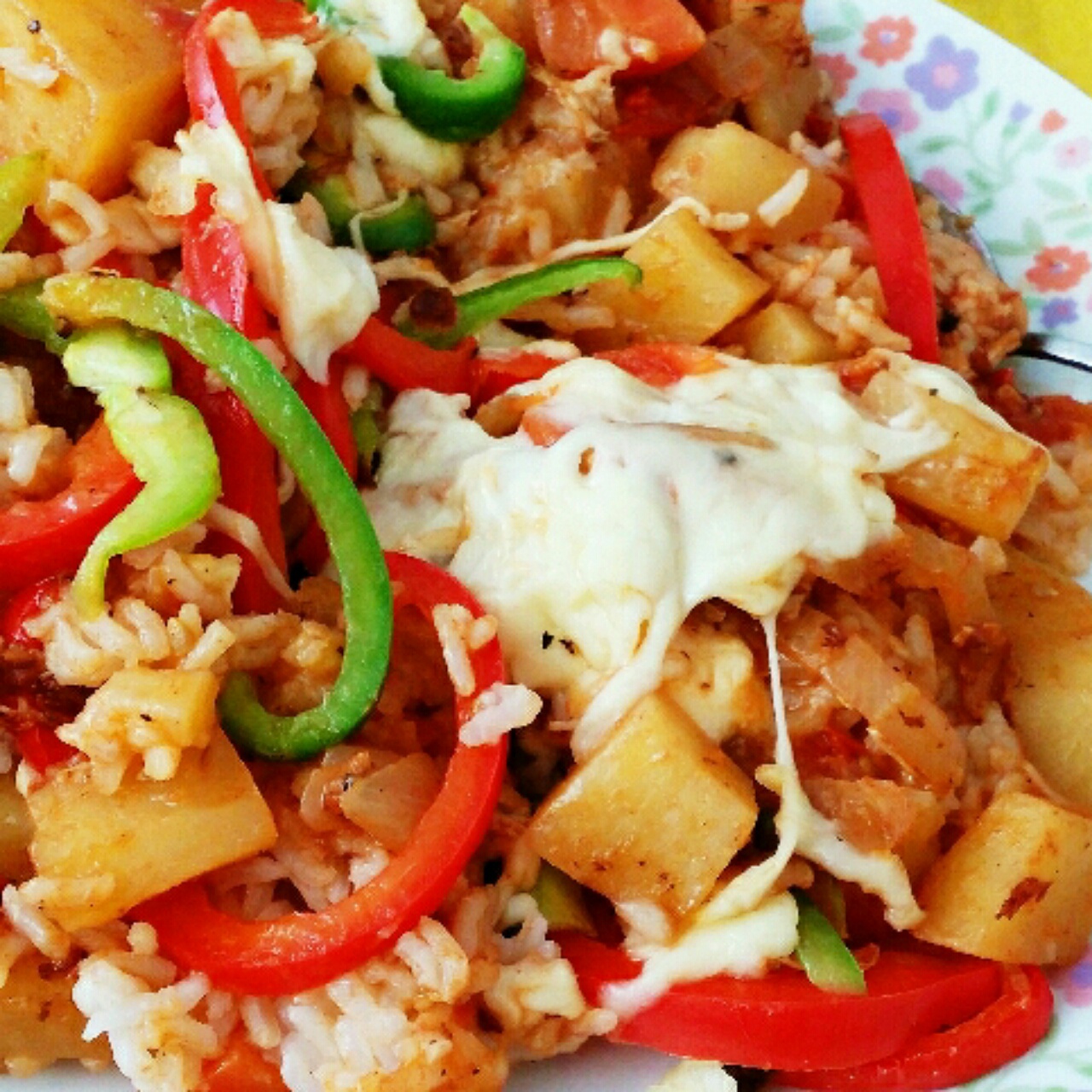 番茄鸡肉浓情焗饭【两人份】