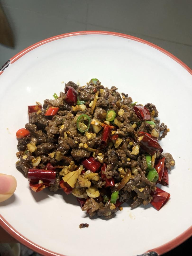 小炒牛肉