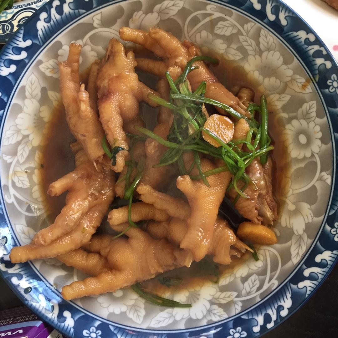 秘制红烧鸡爪