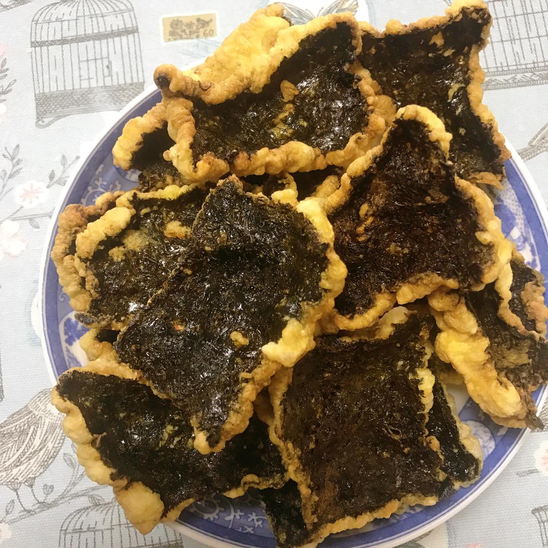 韩式 酥脆 紫菜锅巴