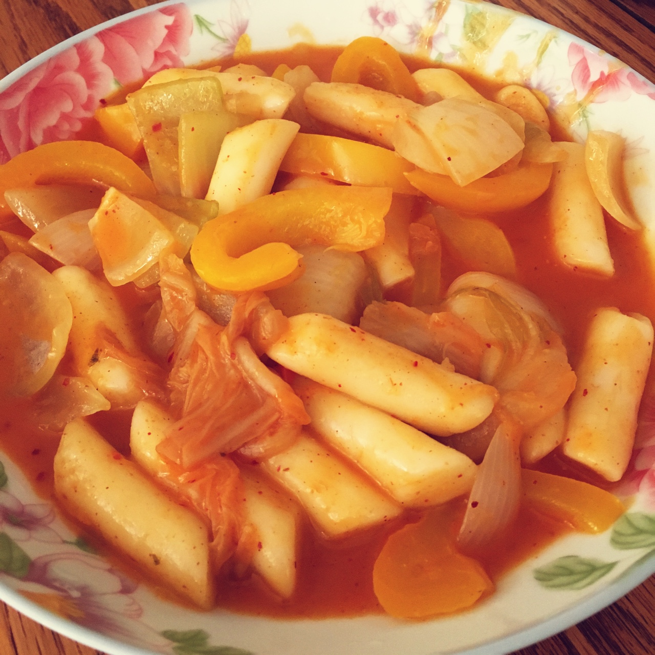 韩式辣炒年糕（or网红芝士套路之芝心年糕）