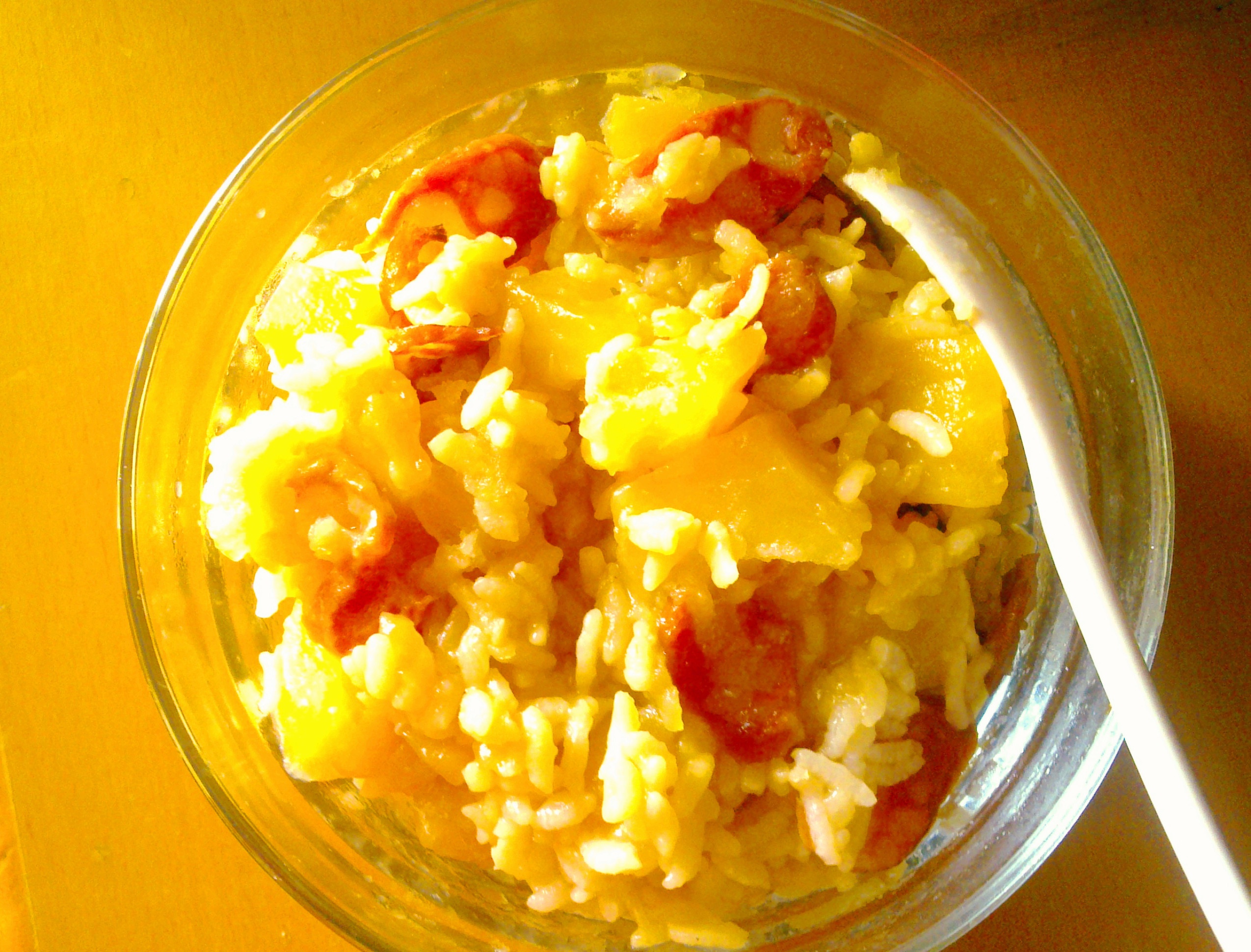 土豆腊味饭