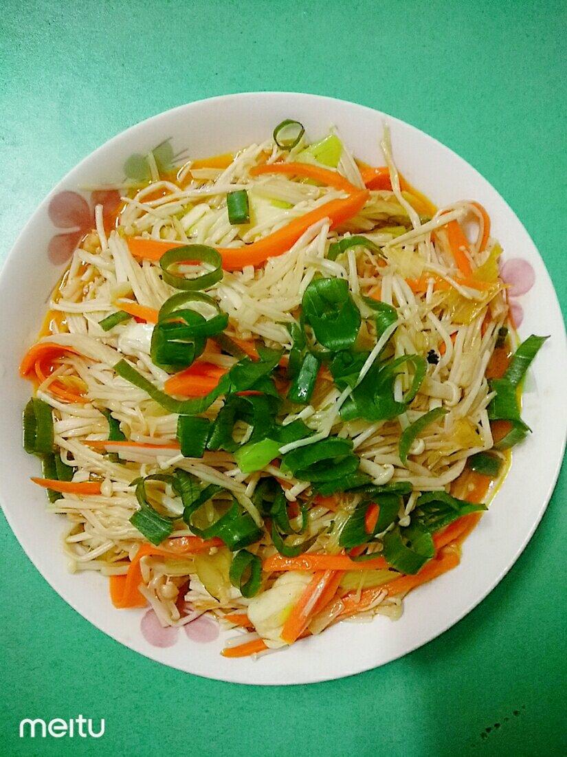 红油金针菇