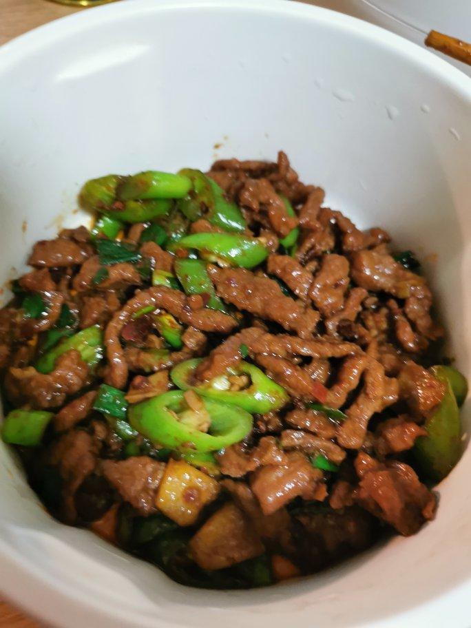 青椒炒牛肉