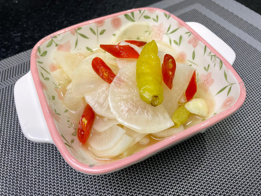 脆爽萝卜片（凉菜）的做法