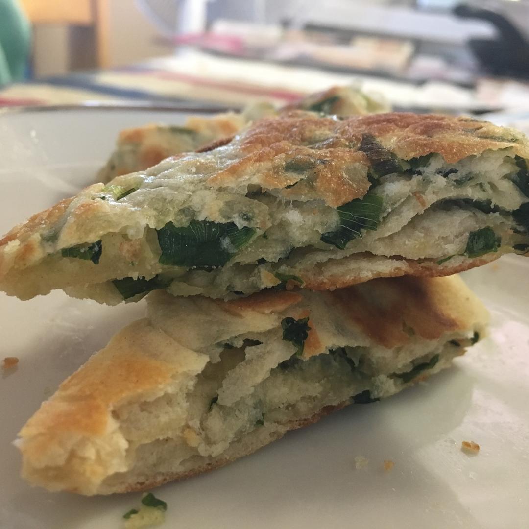 发面葱油酥饼