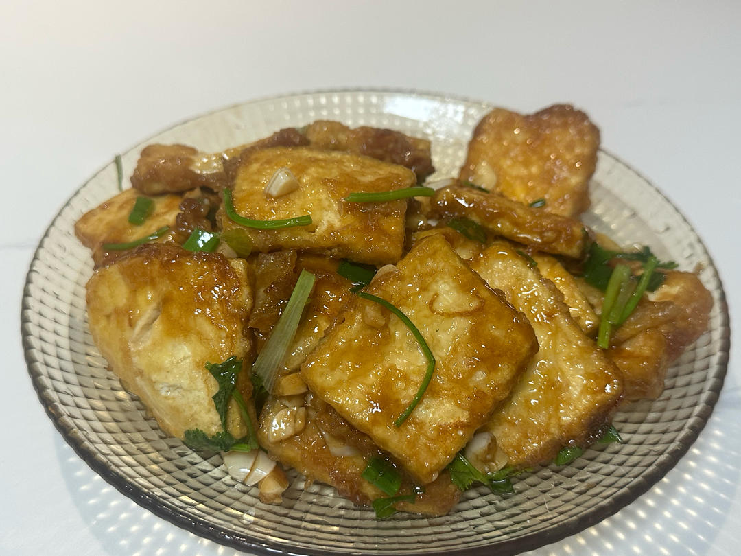 无敌好吃的香煎豆腐