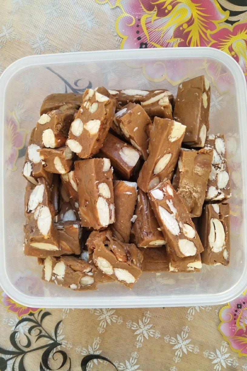 比牛轧糖还要好吃的花生太妃糖（消耗淡奶油）