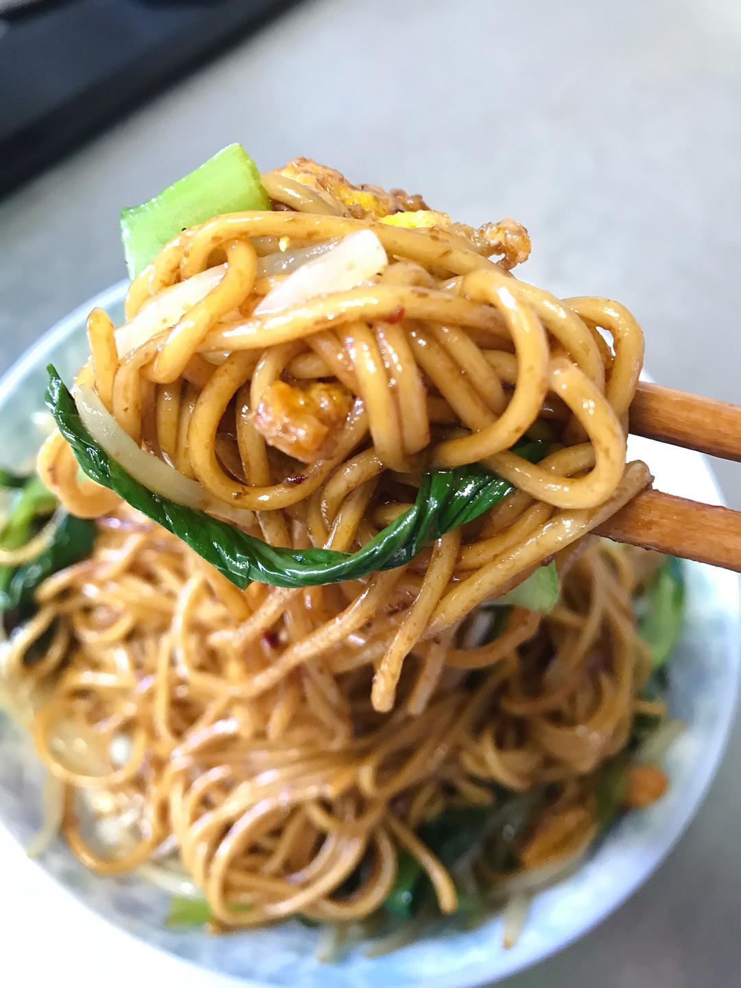 小白菜也能学会的迷味炒面～