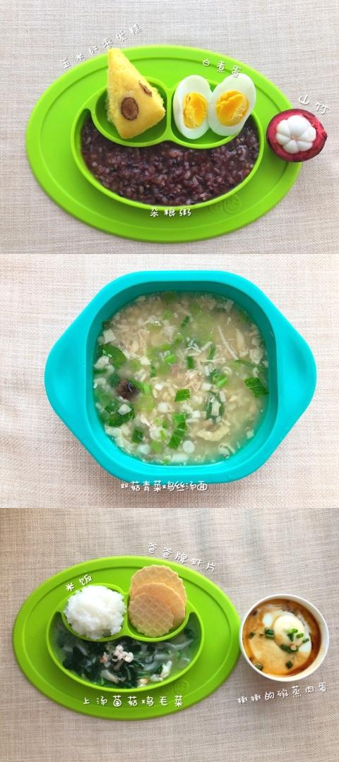 一岁宝宝辅食｜三餐记录｜16个月龄