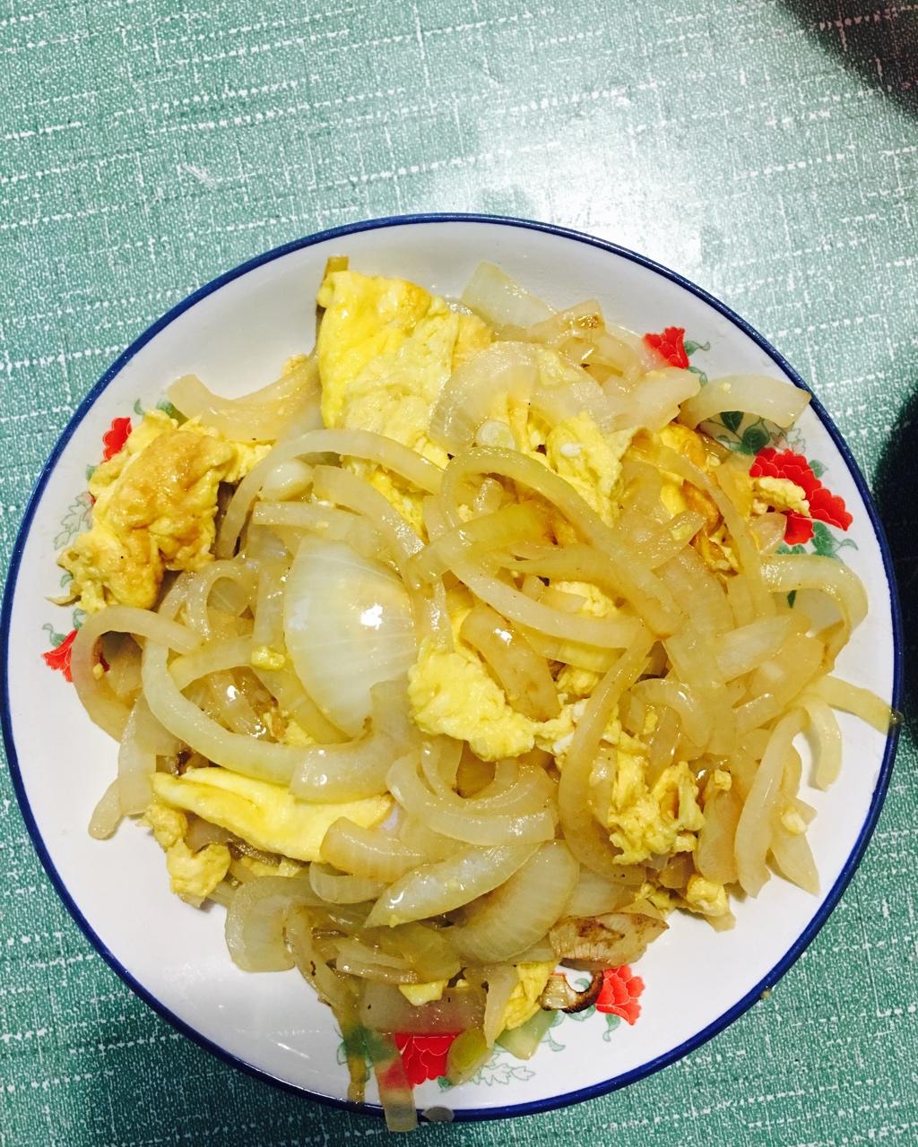 洋葱炒蛋