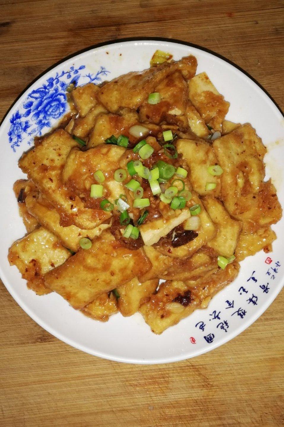 无敌好吃的香煎豆腐
