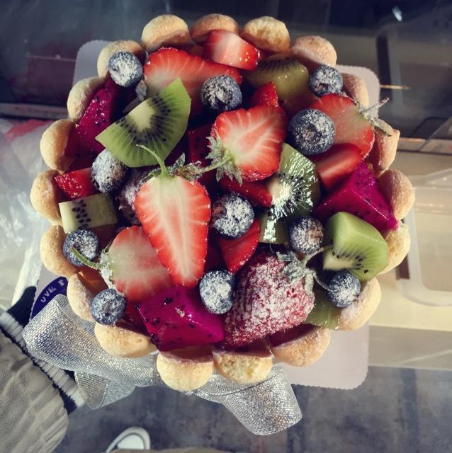 夏洛特款水果戚风