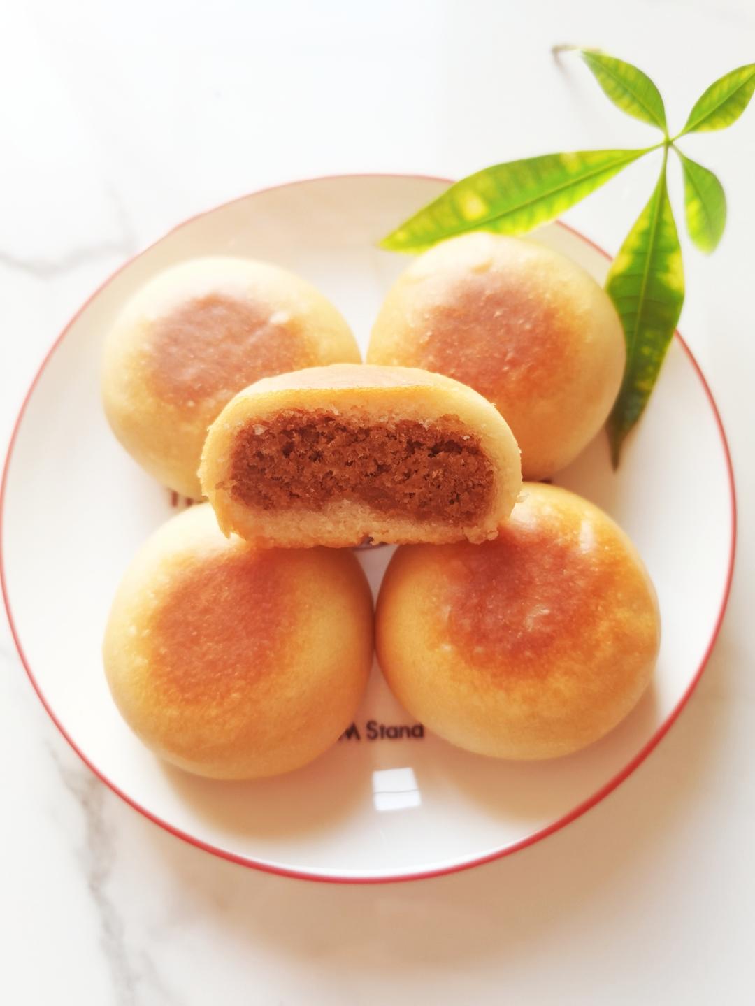 无需开酥❗️皮薄馅大的肉松饼真的很好吃