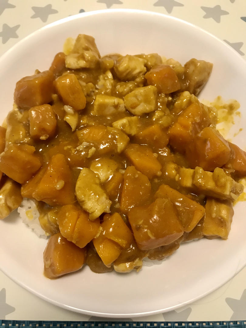 咖喱南瓜鸡肉