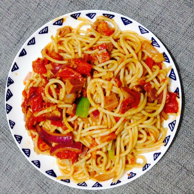 foooon做的饭岛奈美拿坡里意大利面