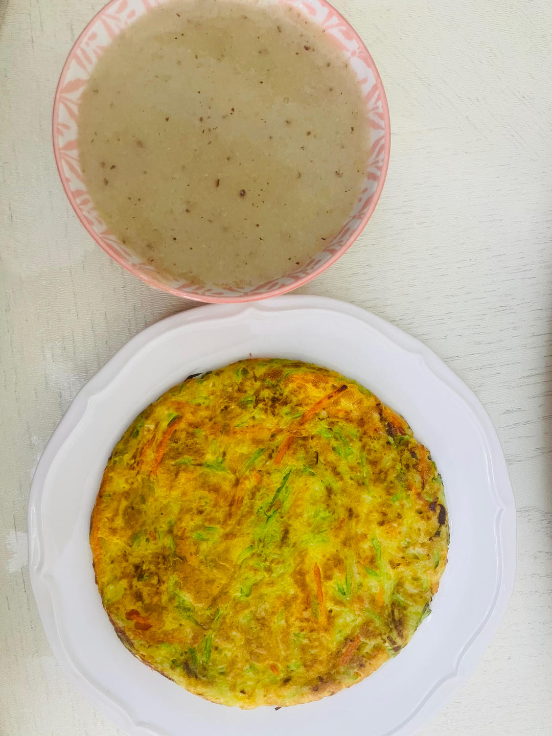 西葫芦鸡蛋饼