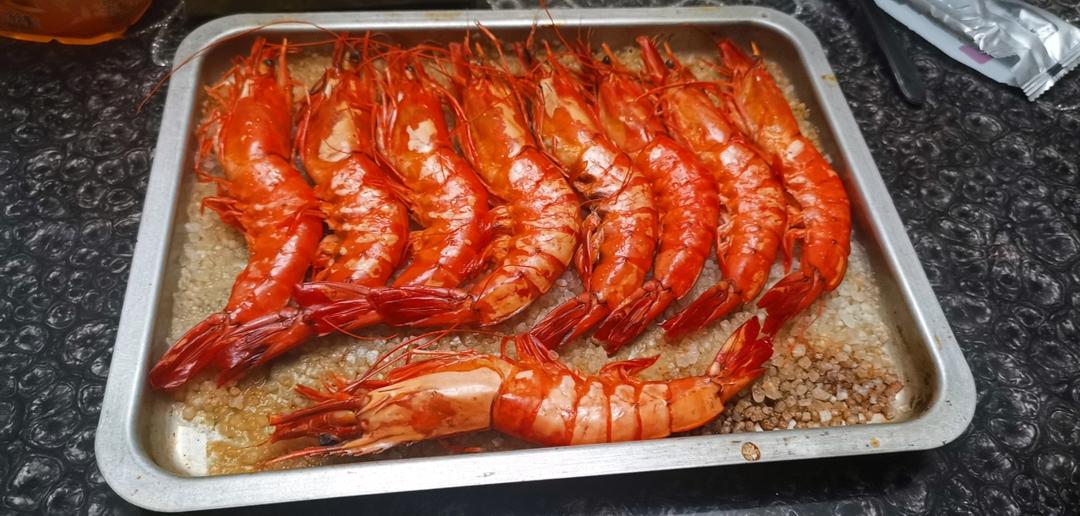 烤箱版烤大虾