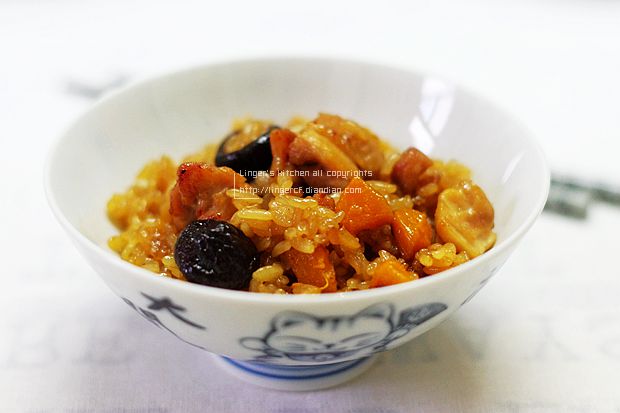 香菇鸡饭